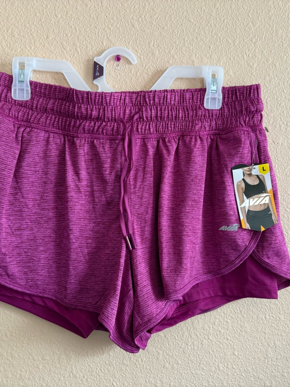 Women’s Magenta Performance Running Shorts NEW